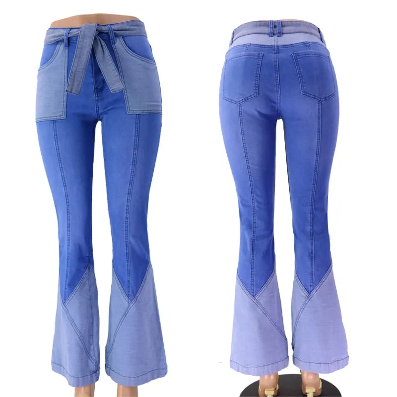 70s Vintage Jeans Flared Pants