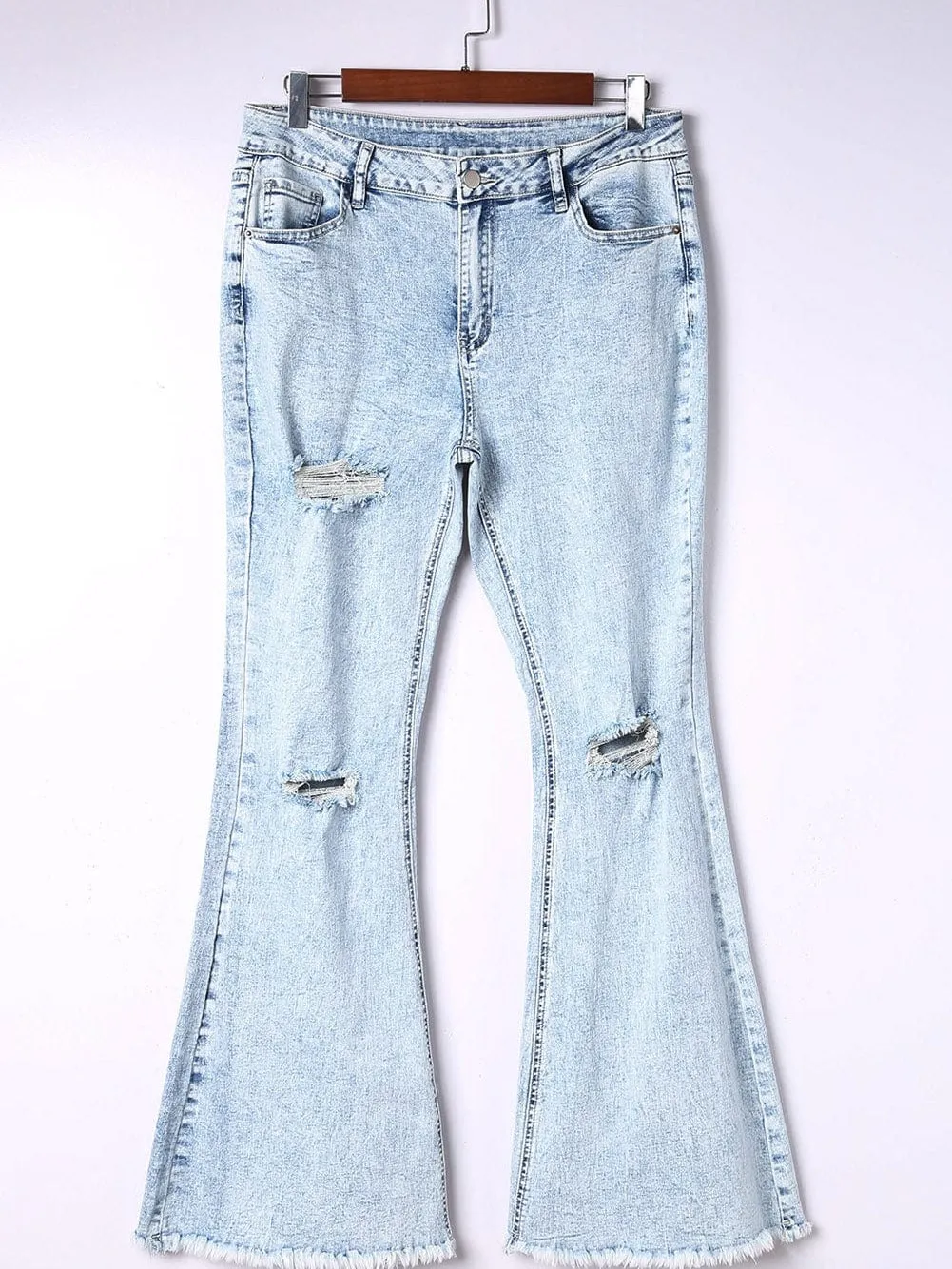 Acid Wash Bell Bottoms