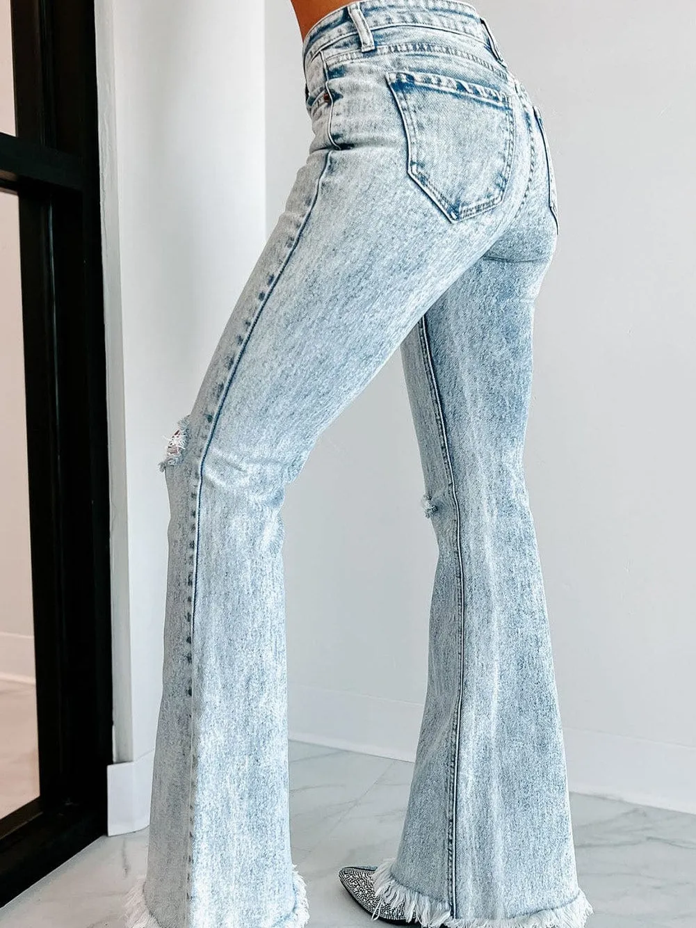 Acid Wash Bell Bottoms