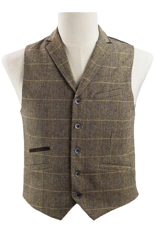 Albert Brown Steampunk Waistcoat (36, 38)