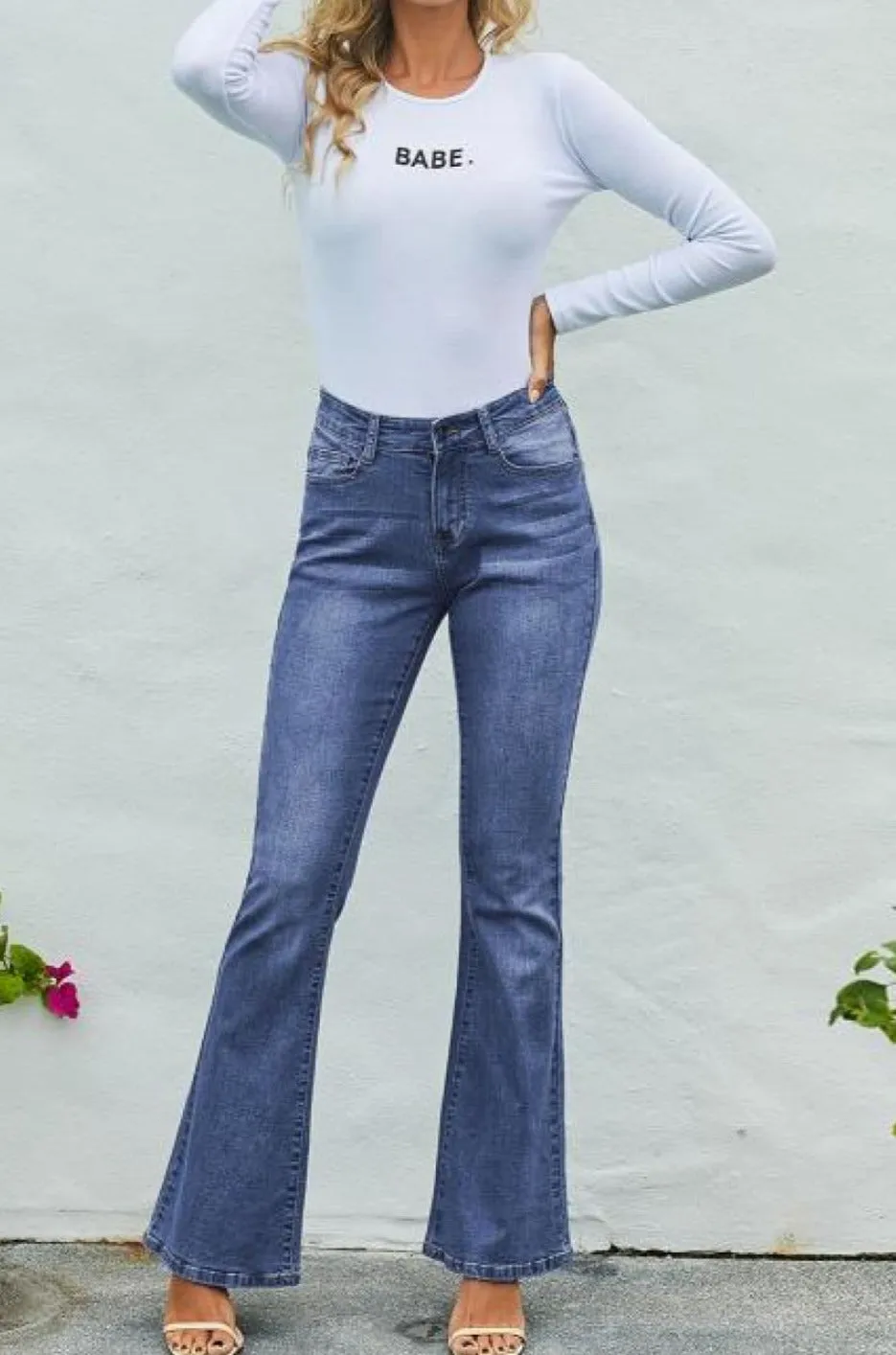 Alice Flared Jeans - Light Blue