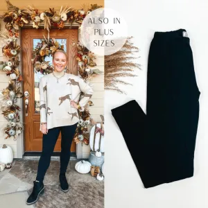 Amazing Grace Black Leggings