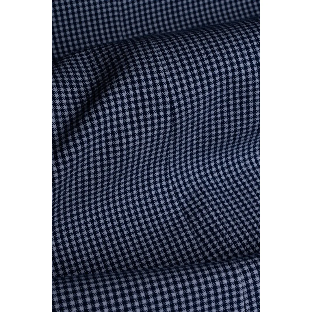 Baresi - Men's Blue Check Summer Blazer