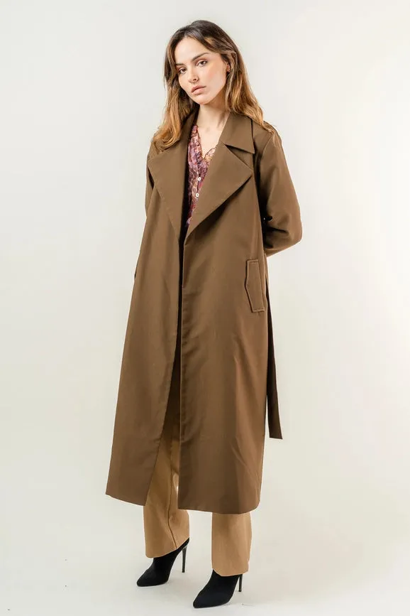 Belted Long Coat