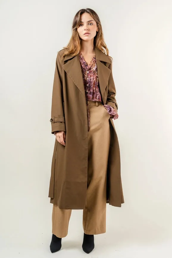 Belted Long Coat