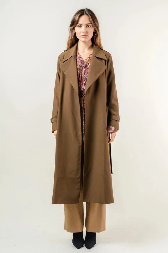 Belted Long Coat