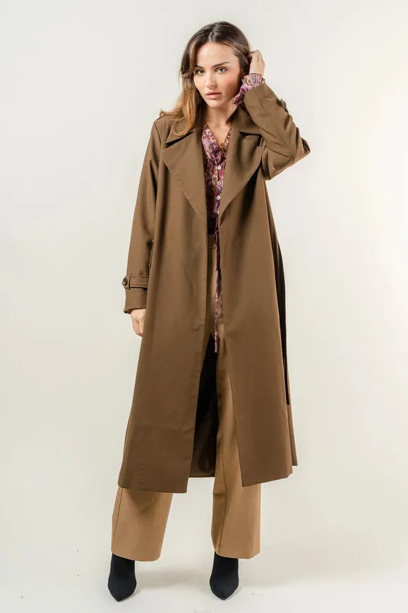 Belted Long Coat