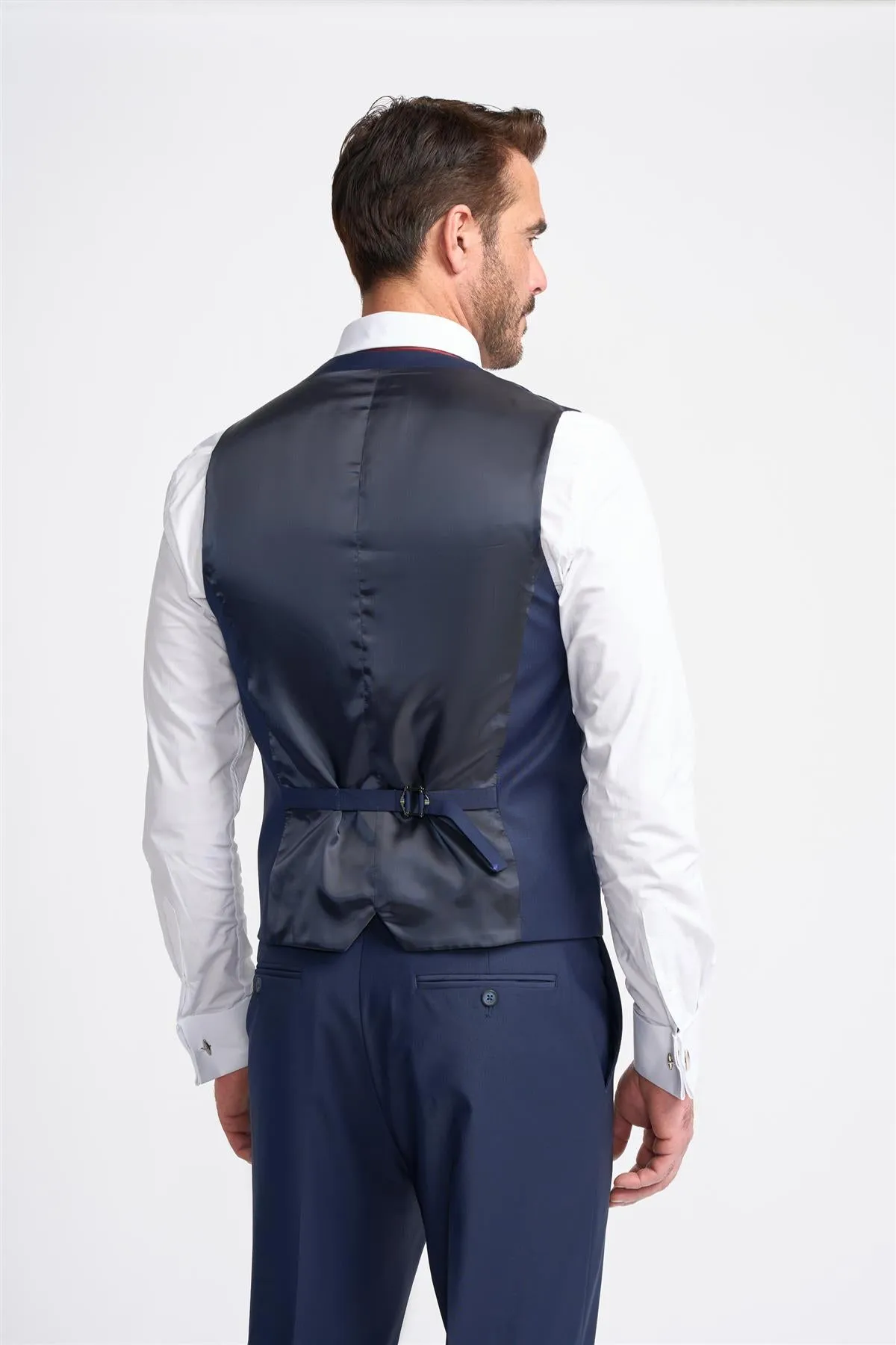 Bond Navy Waistcoat