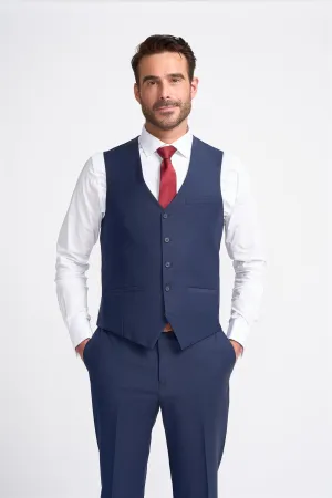 Bond Navy Waistcoat