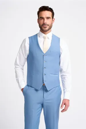 Bond Ocean Blue Waistcoat