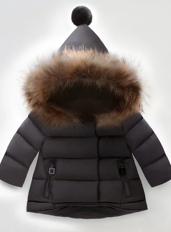 Children Warm Coat Unisex Boys Girls Clothing