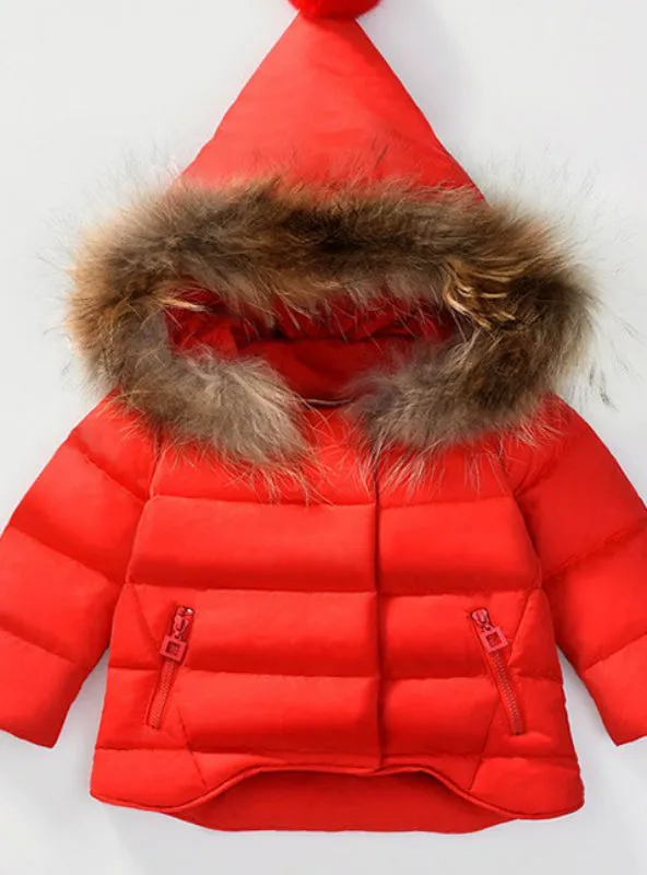 Children Warm Coat Unisex Boys Girls Clothing