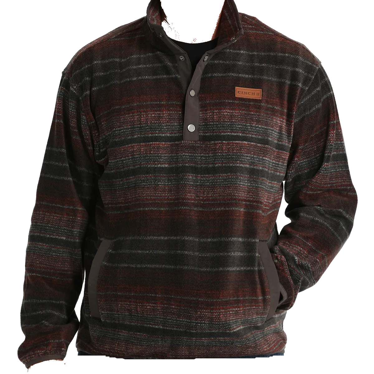 Cinch Men's Polar Fleece Pullover