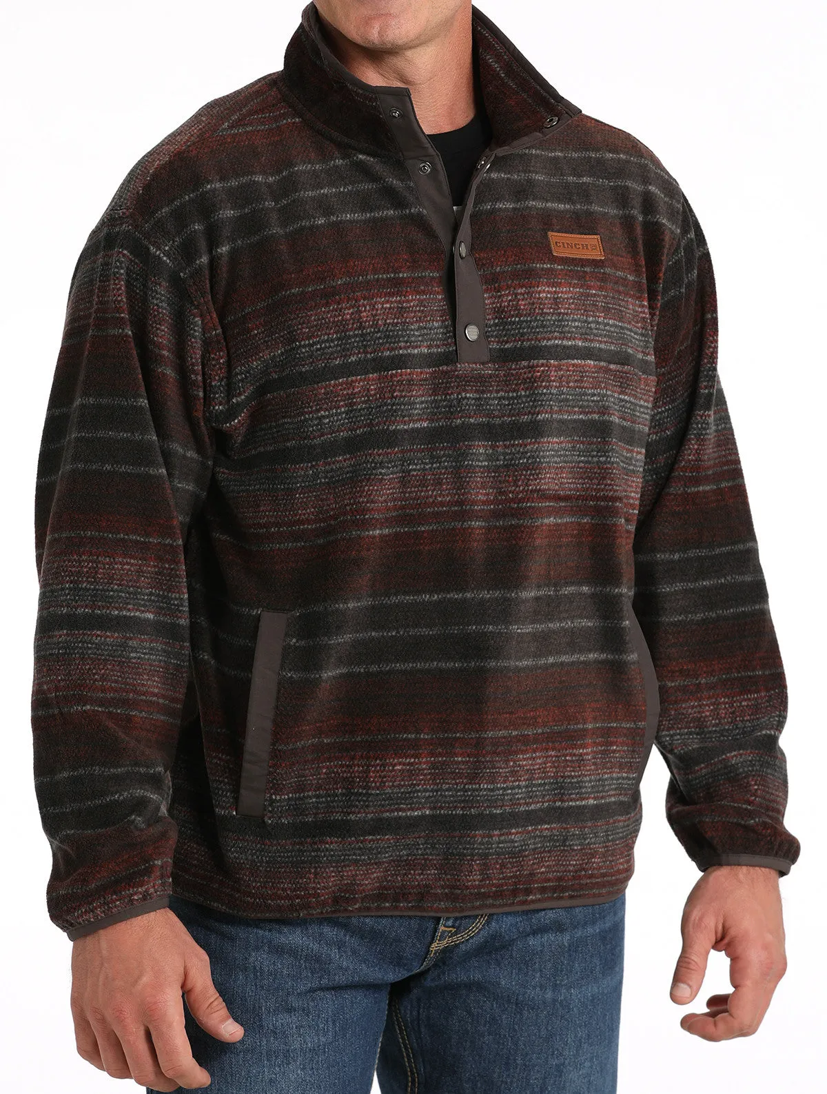 Cinch Men's Polar Fleece Pullover