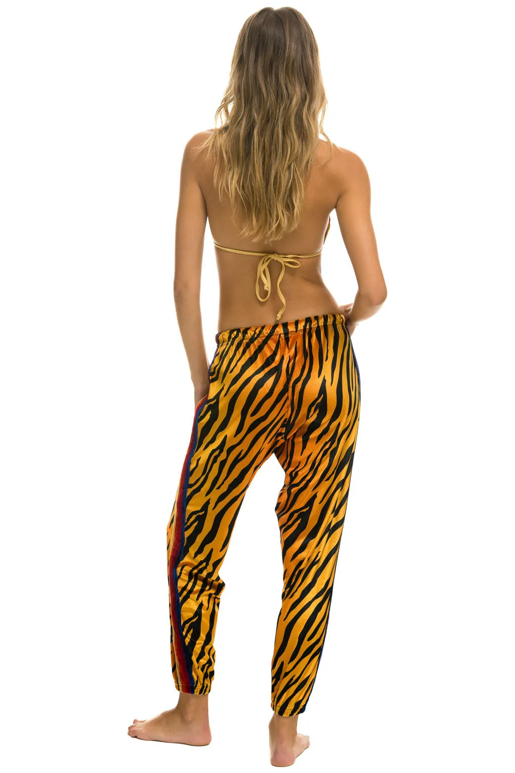 CLASSIC VELVET SWEATPANTS - TIGER