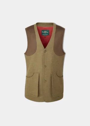 Combrook Men's Tweed Shooting Waistcoat in Hawthorn - Shooting Fit