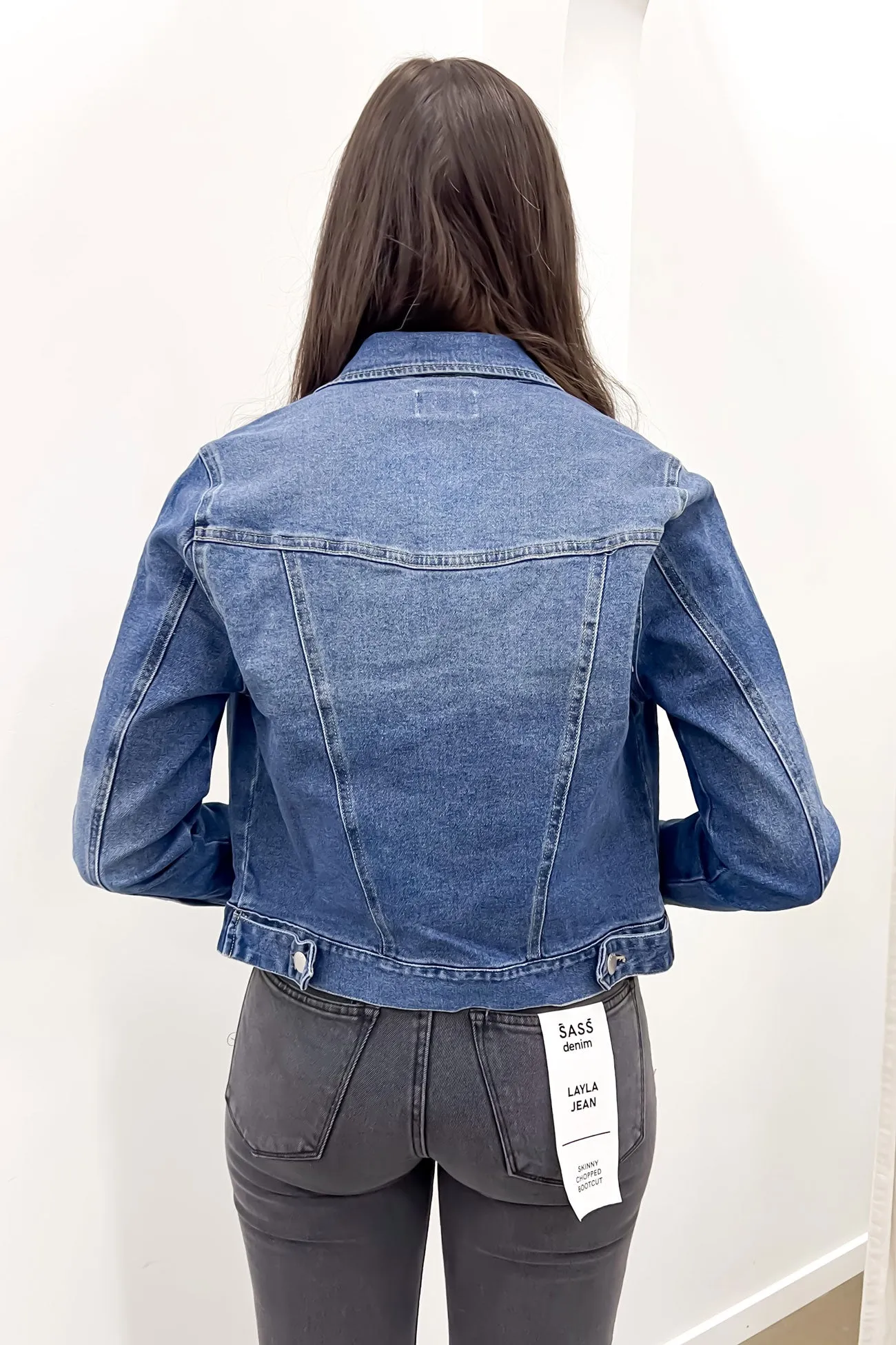 Darcy Denim Jacket 80 Vintage Wash