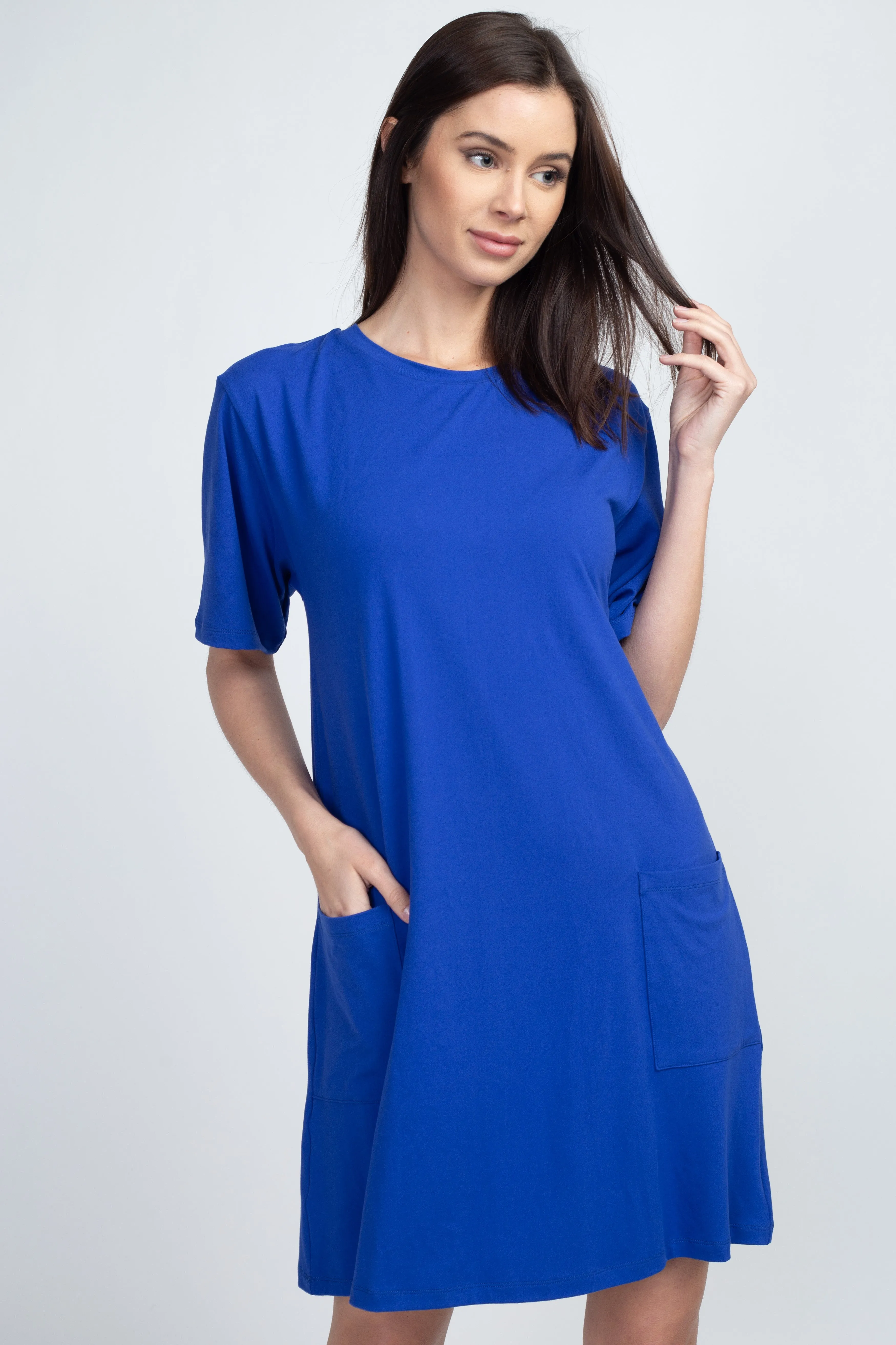 Day to Night Two Pocket T-Shirt Dress