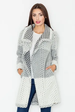 Elegant Frost Fashion: Figl Collection - Trendy Winter Coat for Chilly Days