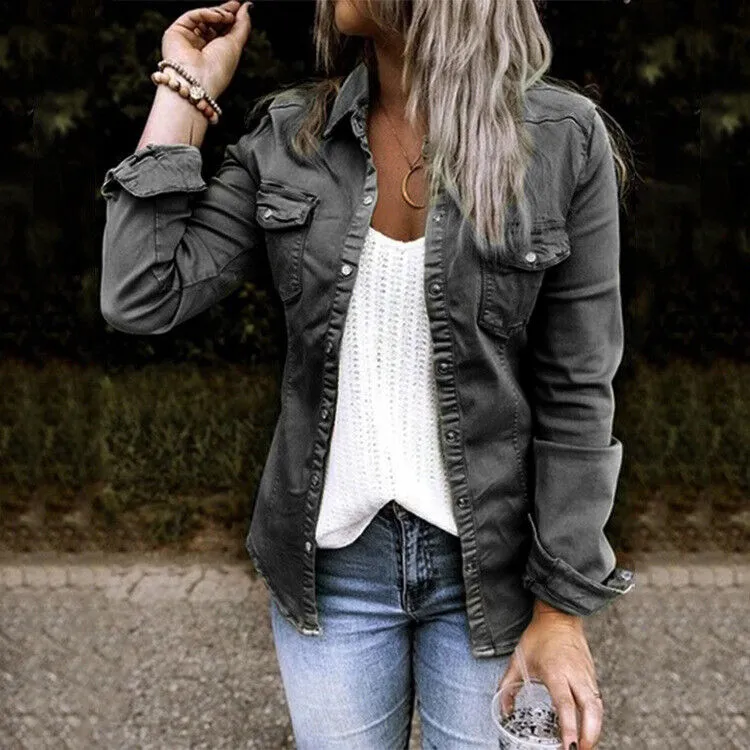 Ellie denim jacket | Unique & Trendy