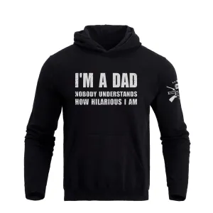 I'M A DAD GRAPHIC POCKET  HOODIE