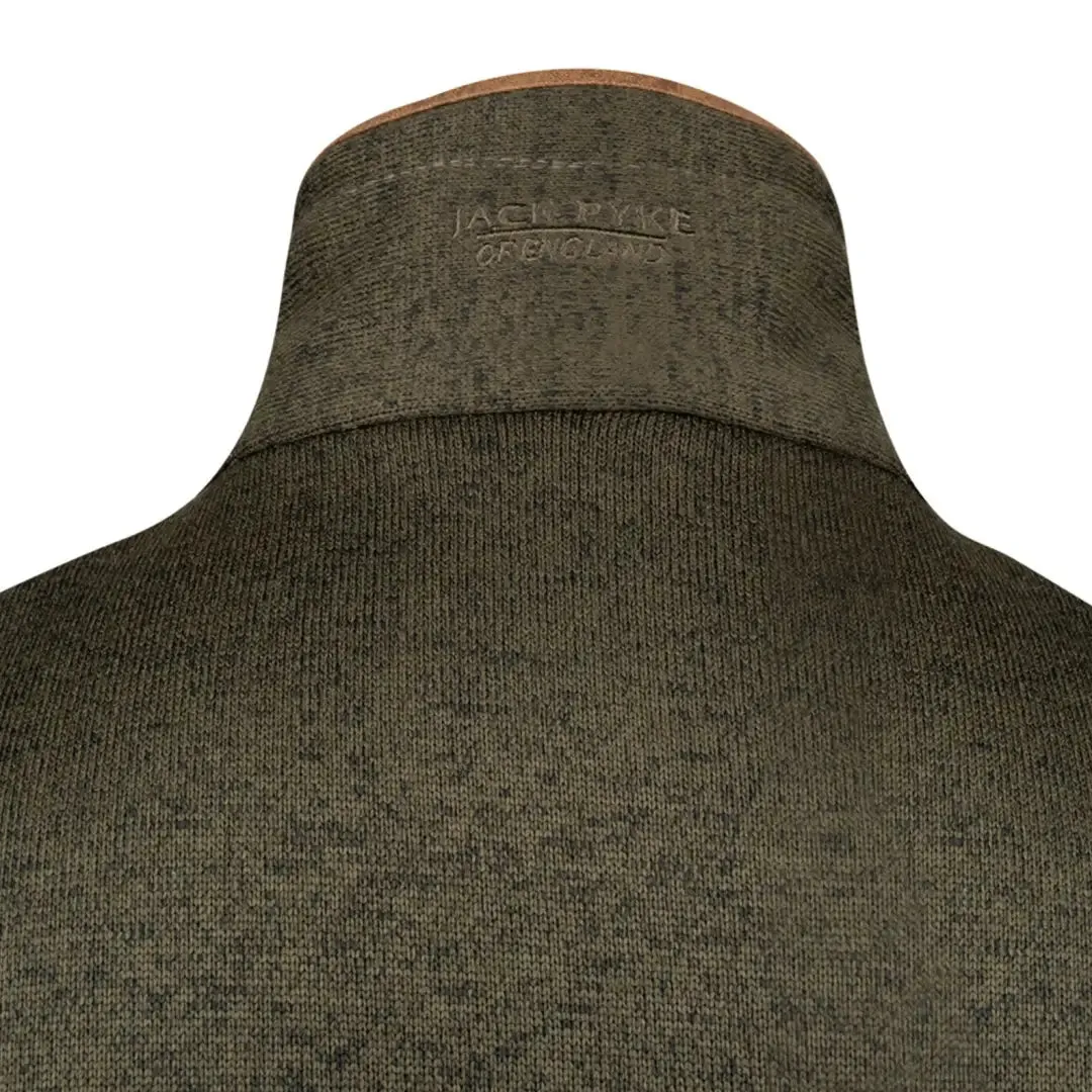 Jack Pyke Melange Fleece Gilet Dark Olive