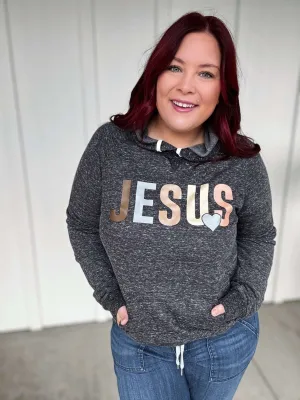 Jesus Heathered Hoodie