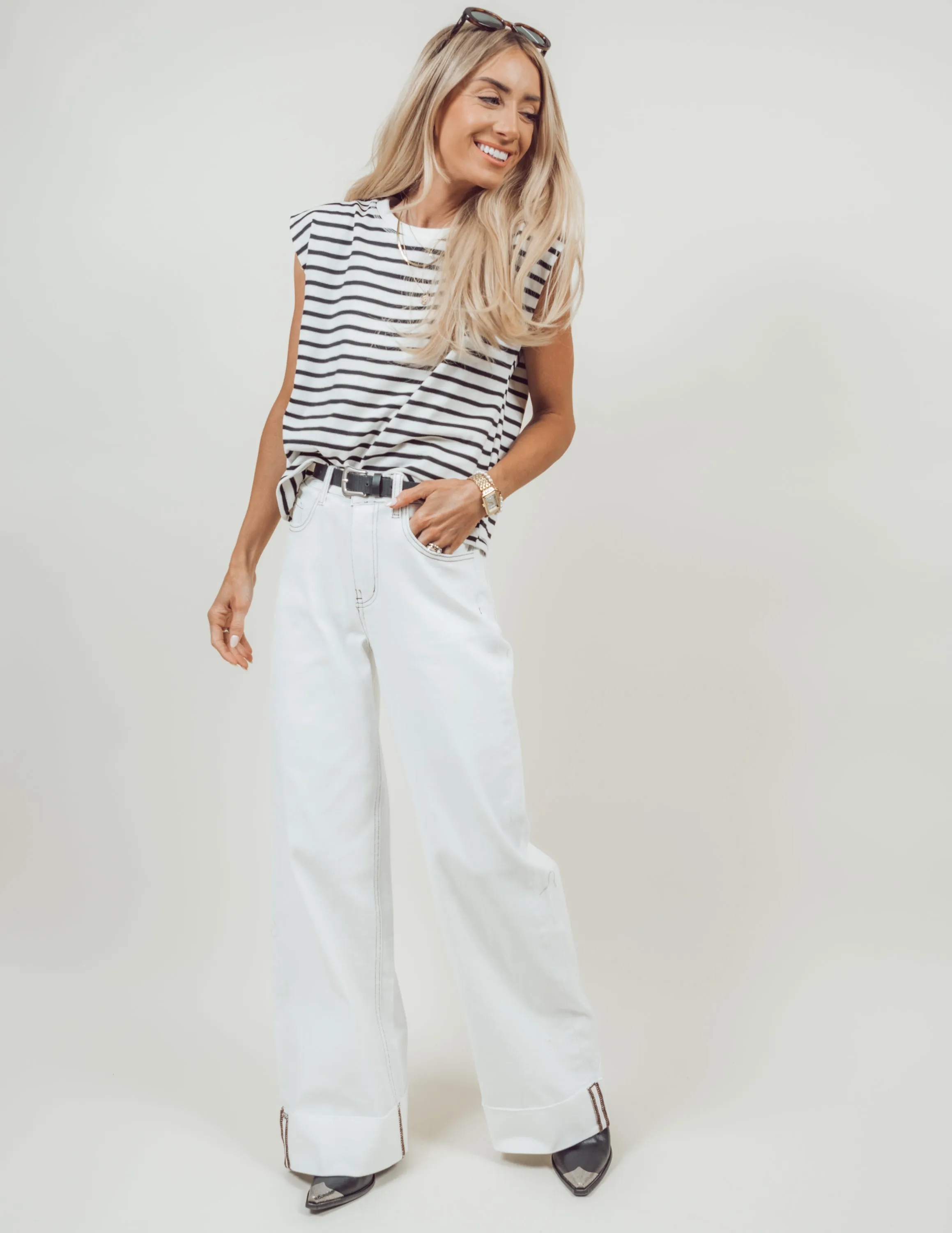 Jocie Striped Top