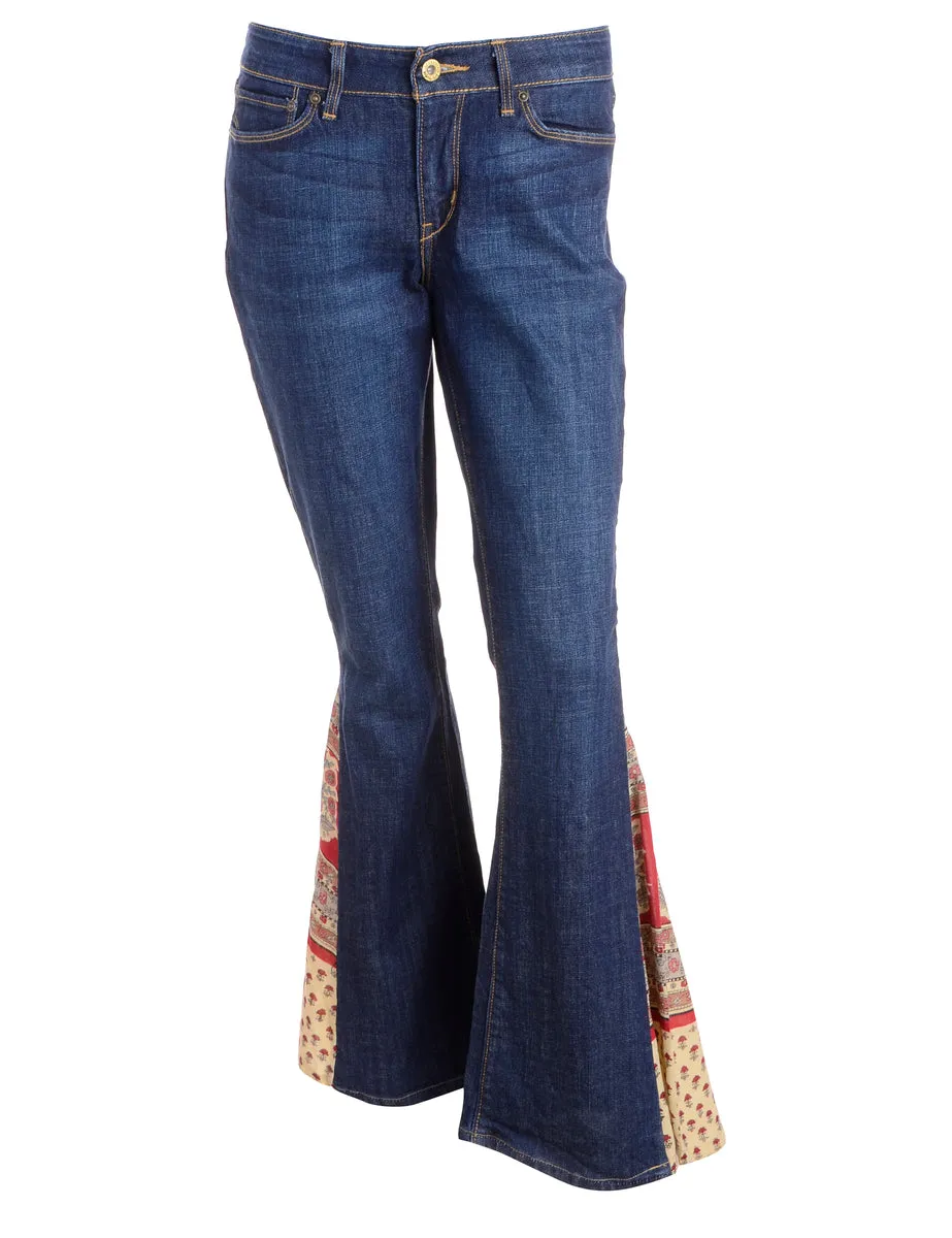 Label Indigo Boho Flare Jeans