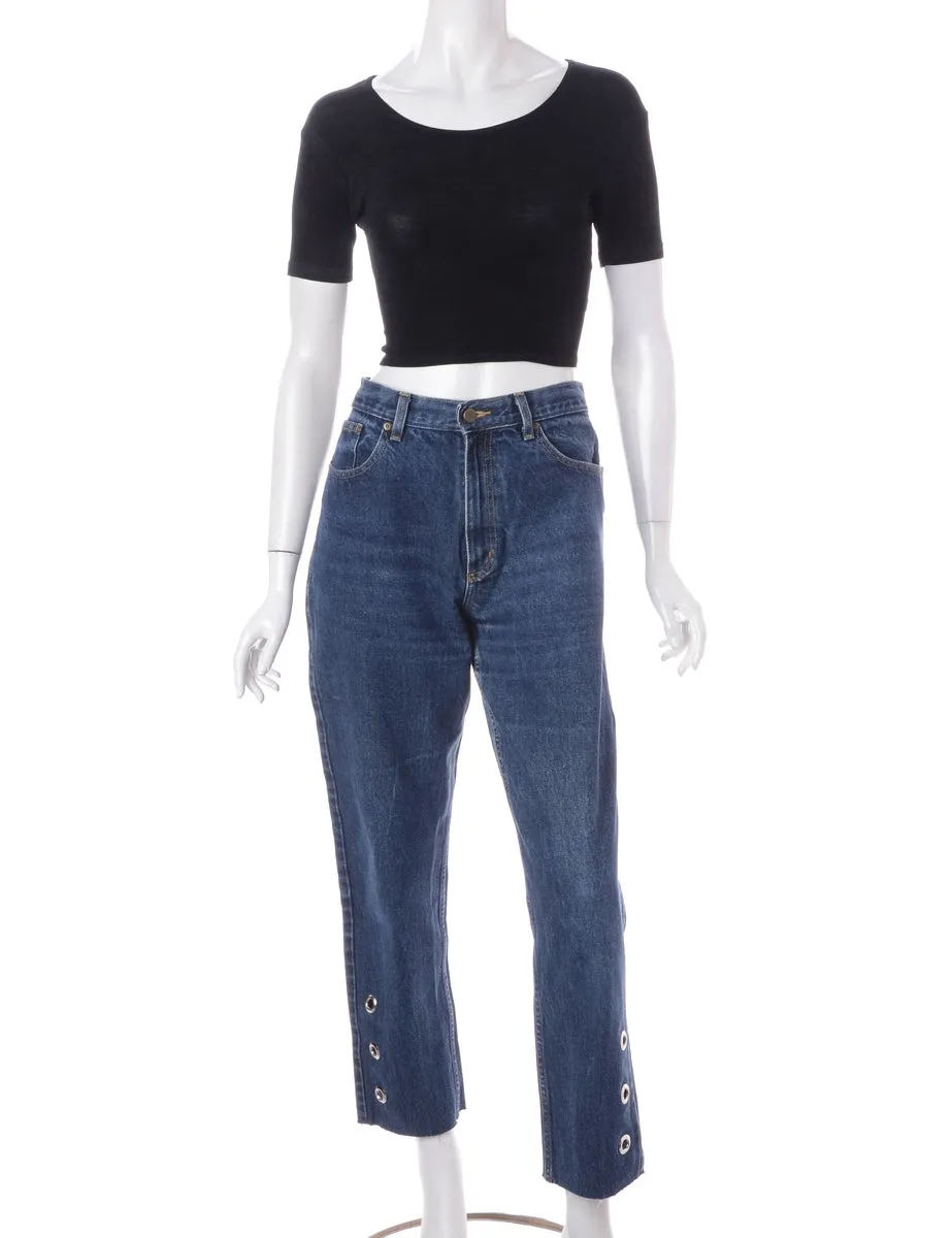 Label Lou Bottom Eyelet Jeans