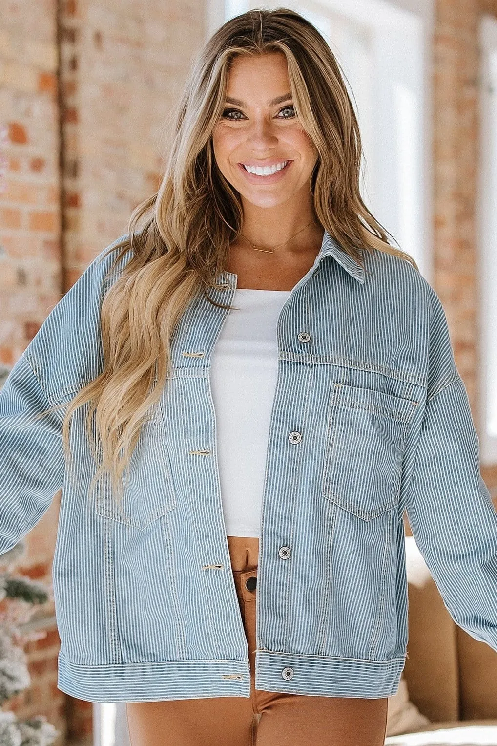 Lakely Oversized Denim Jacket