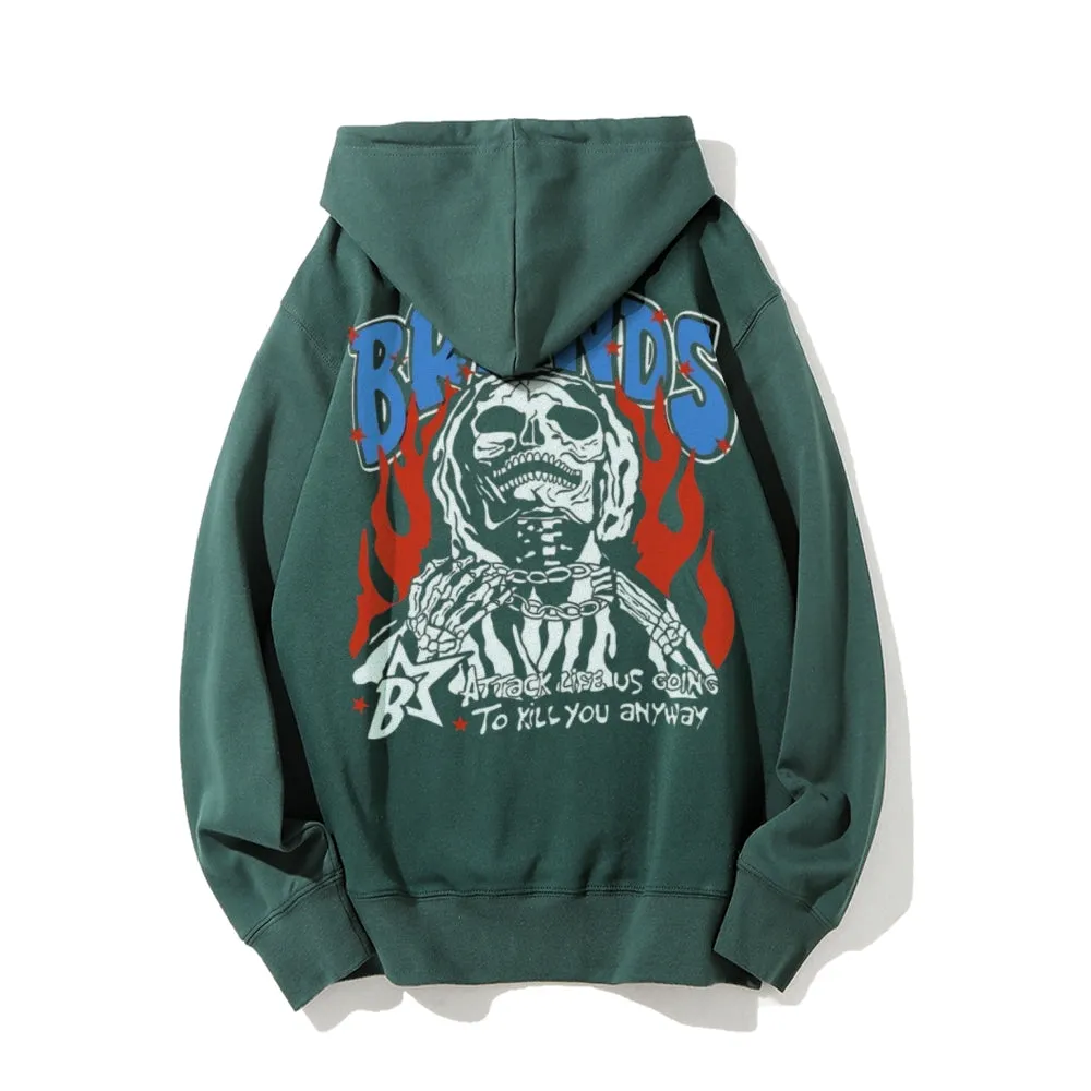 Mens Brands Rock Graphic Hoodies