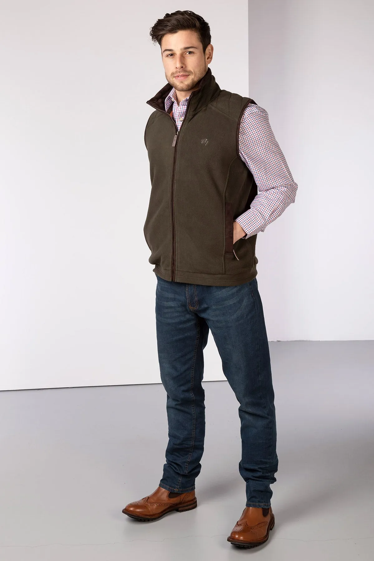 Men's Fleece Gilet - Gembling