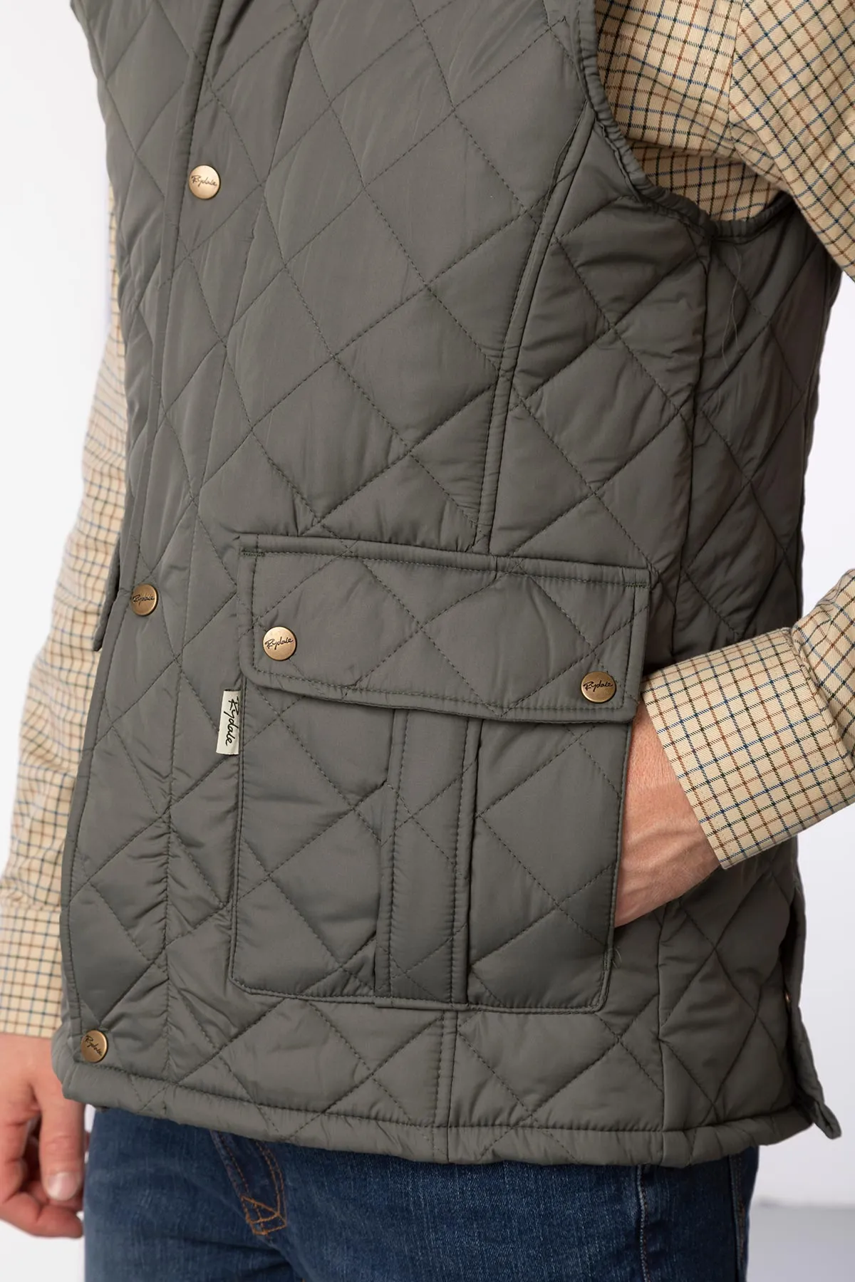 Men's Quilted Waistcoat - Settle