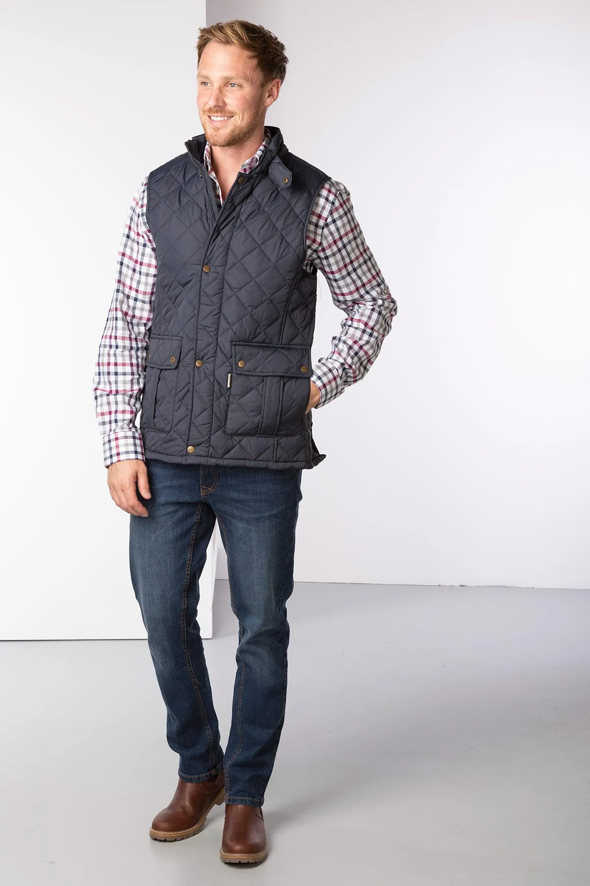 Men's Quilted Waistcoat - Settle