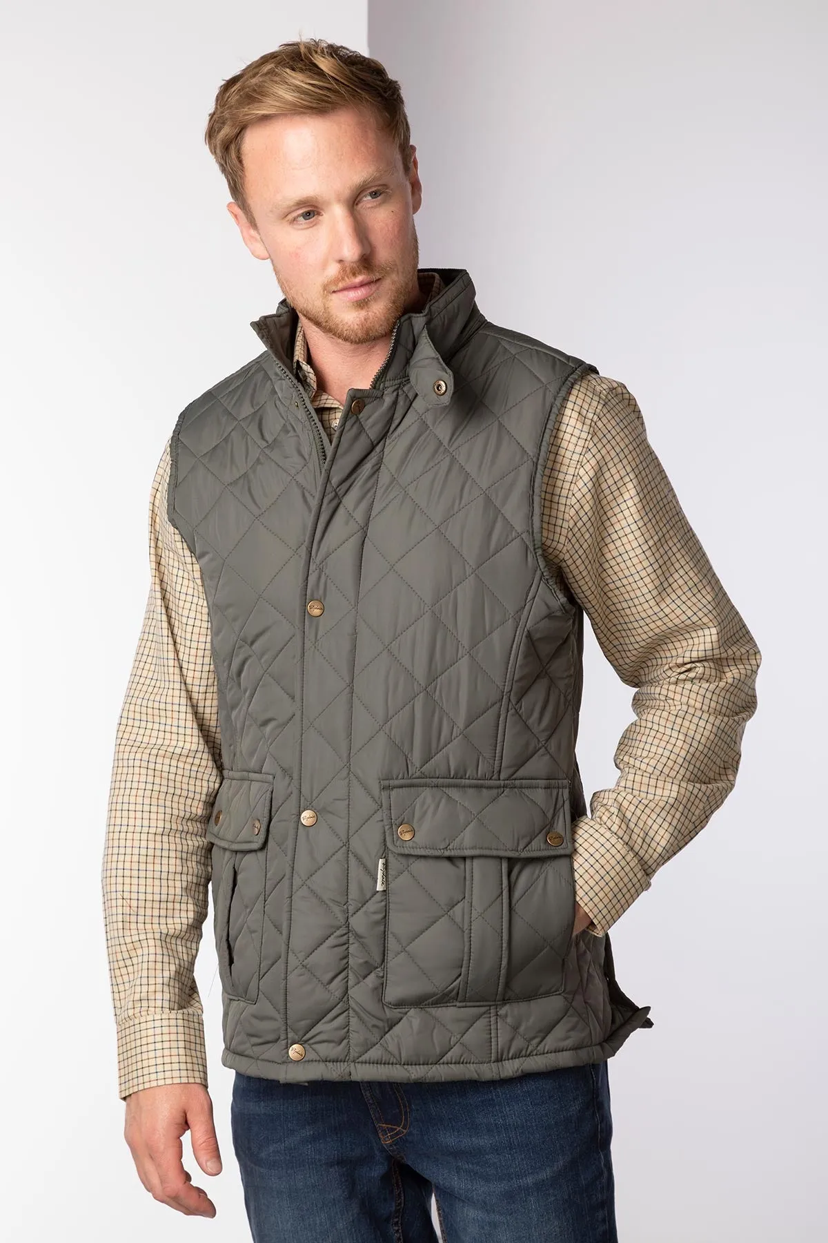 Men's Quilted Waistcoat - Settle