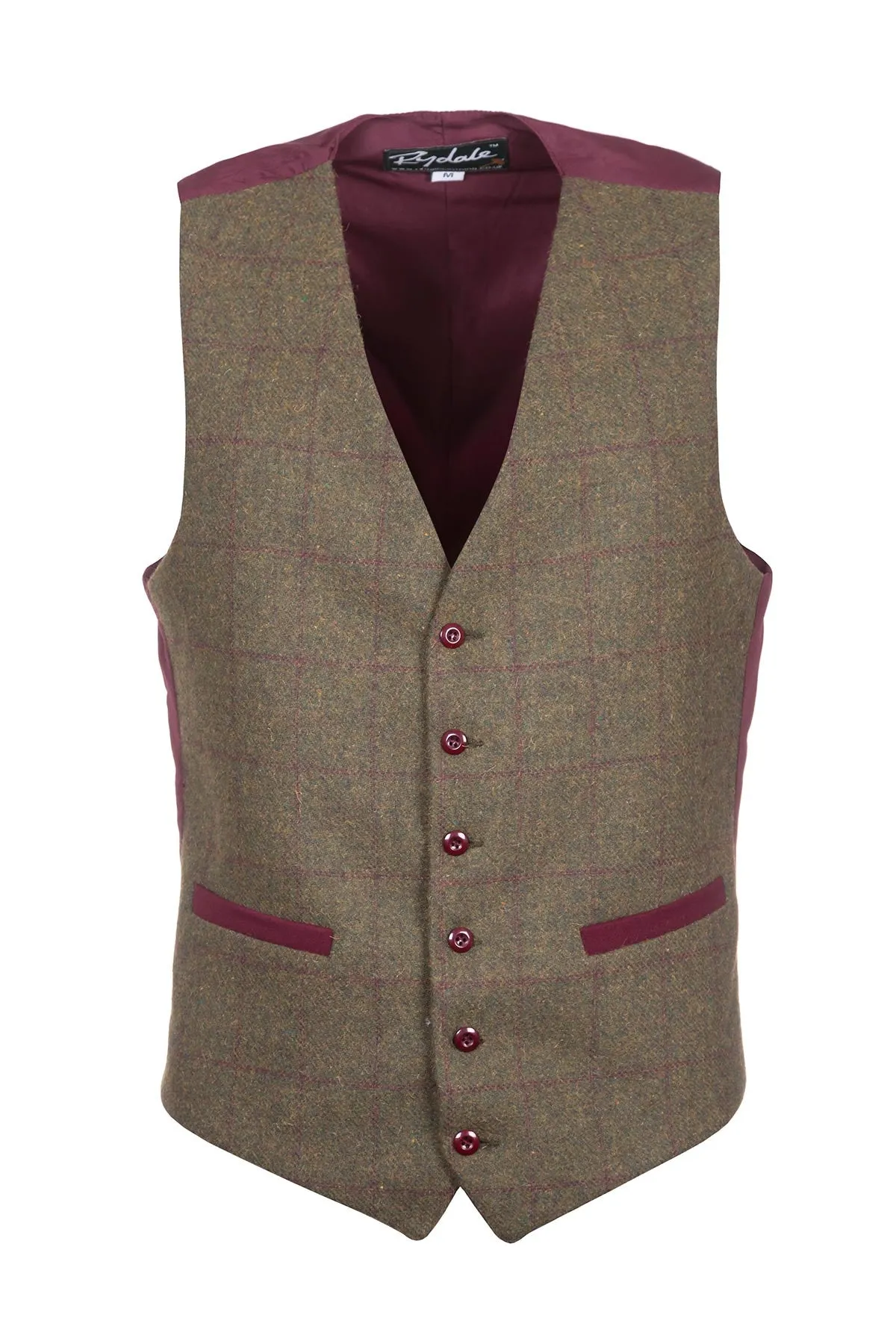 Men's Tweed Waistcoat