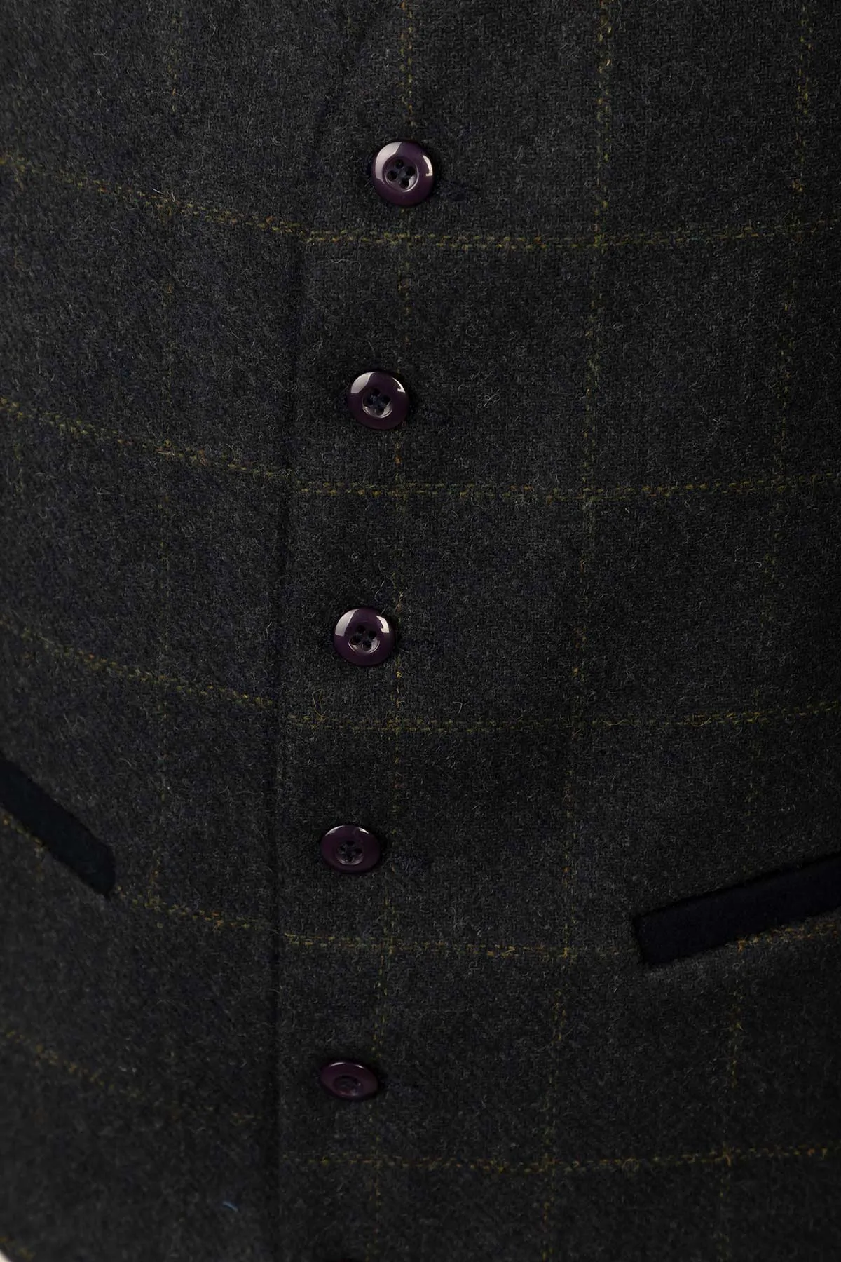 Men's Tweed Waistcoat