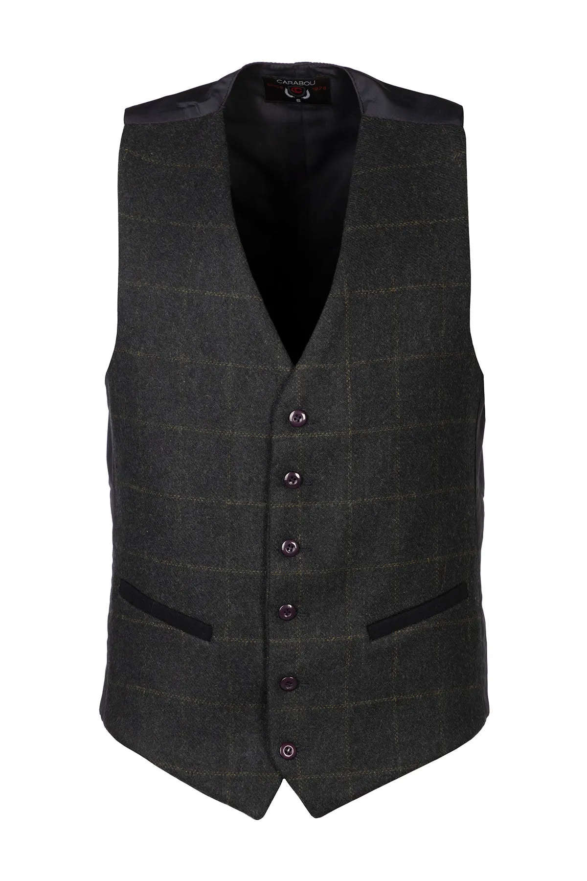 Men's Tweed Waistcoat