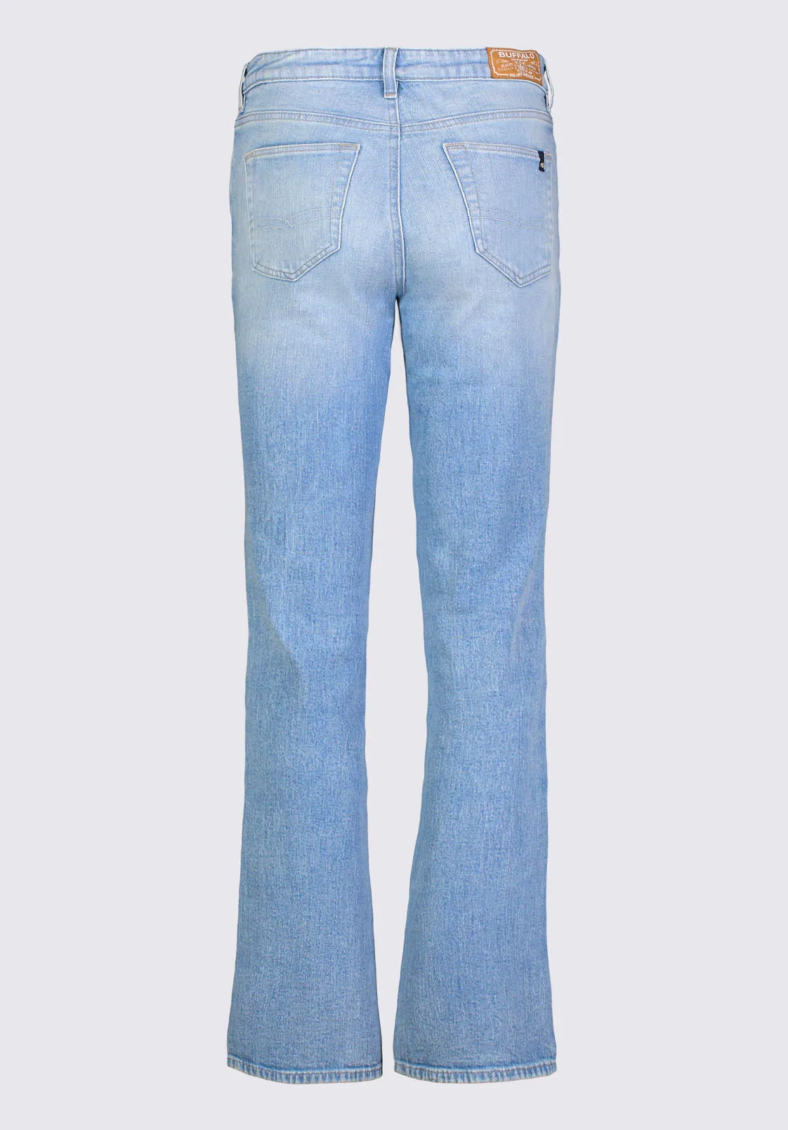 Mid Rise Bootcut Queen Women's Jeans, Vintage and Veined - BL15872