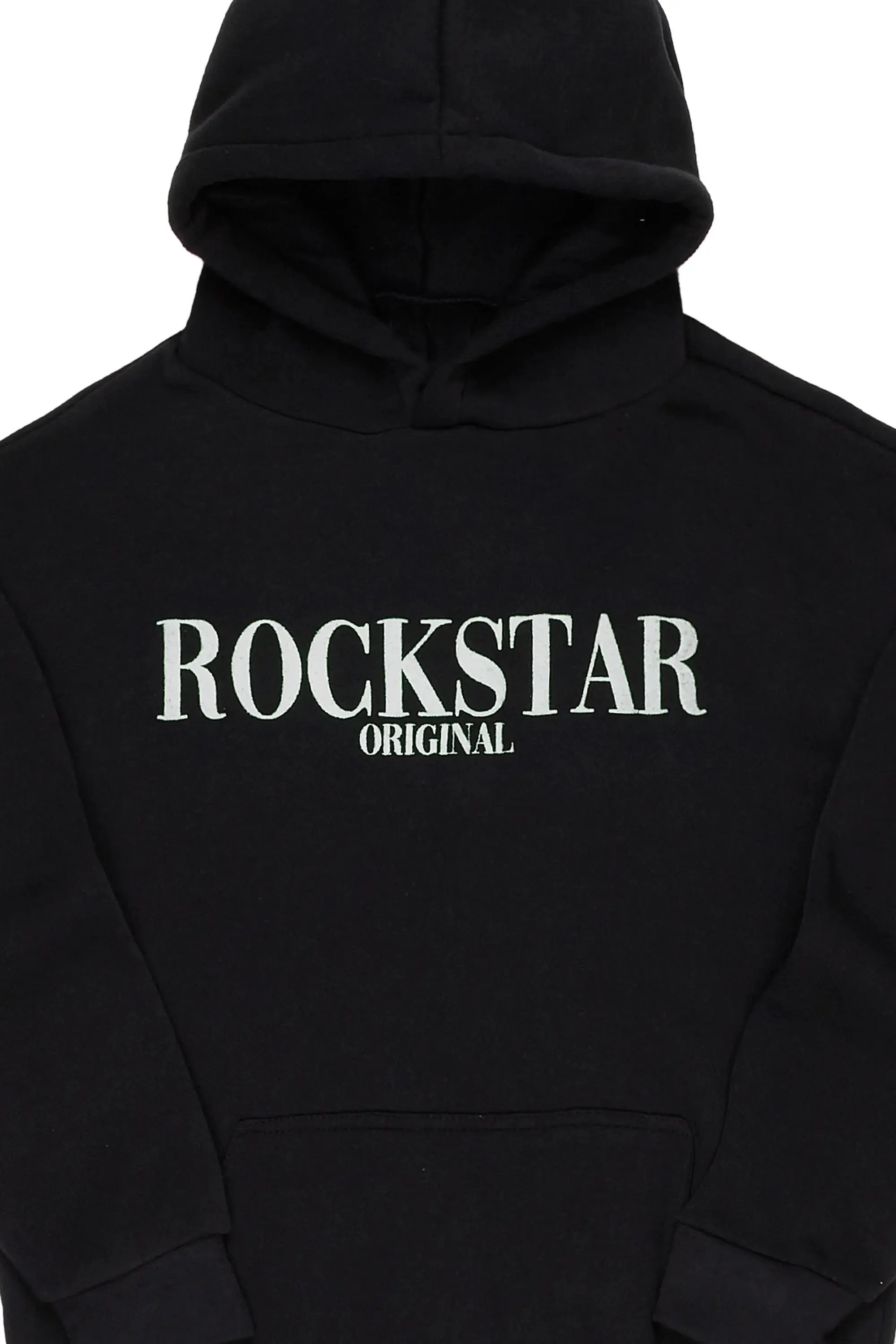 Octavio Graphic Hoodie-Black