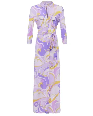 Orchid Multi Cameron Shirt Dress