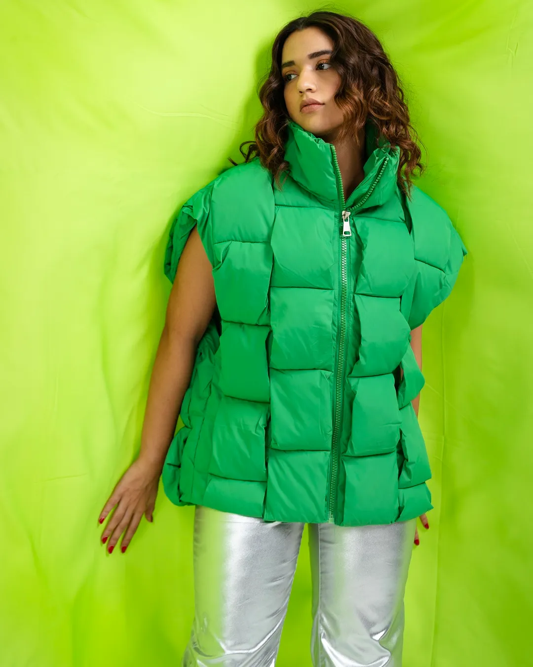 Pankh Bouncy Bash Warm Winter Sleeveless Jacket