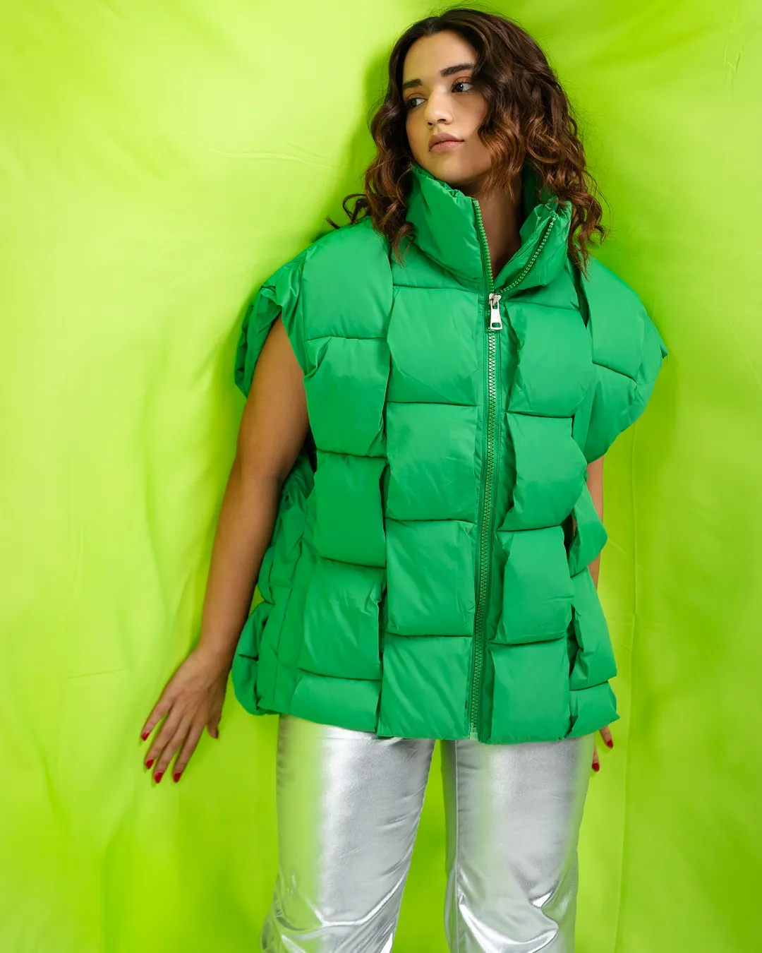 Pankh Bouncy Bash Warm Winter Sleeveless Jacket