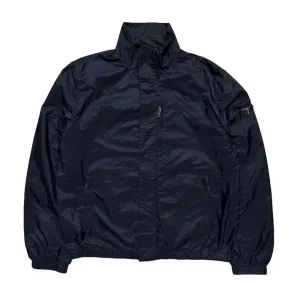 Prada Dark Blue Nylon Windbreaker Jacket