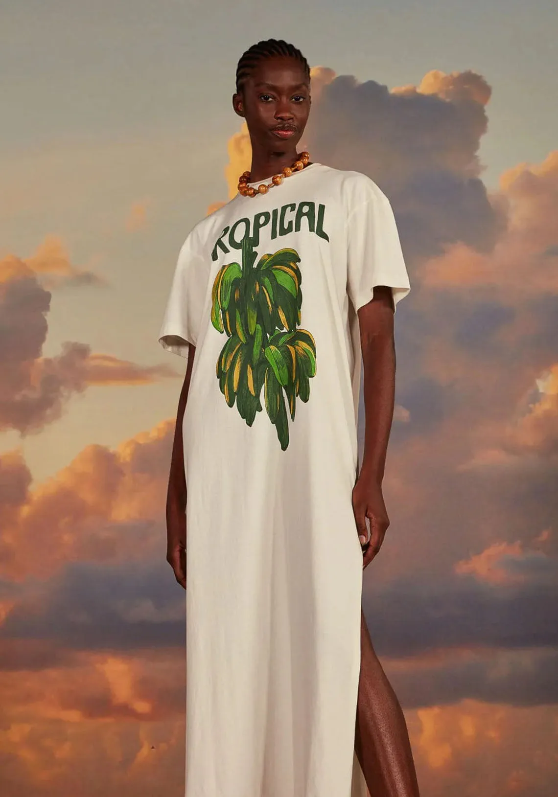 Pre-Order | TROPICAL T-SHIRT DRESS