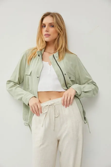 Sage Utility Jacket