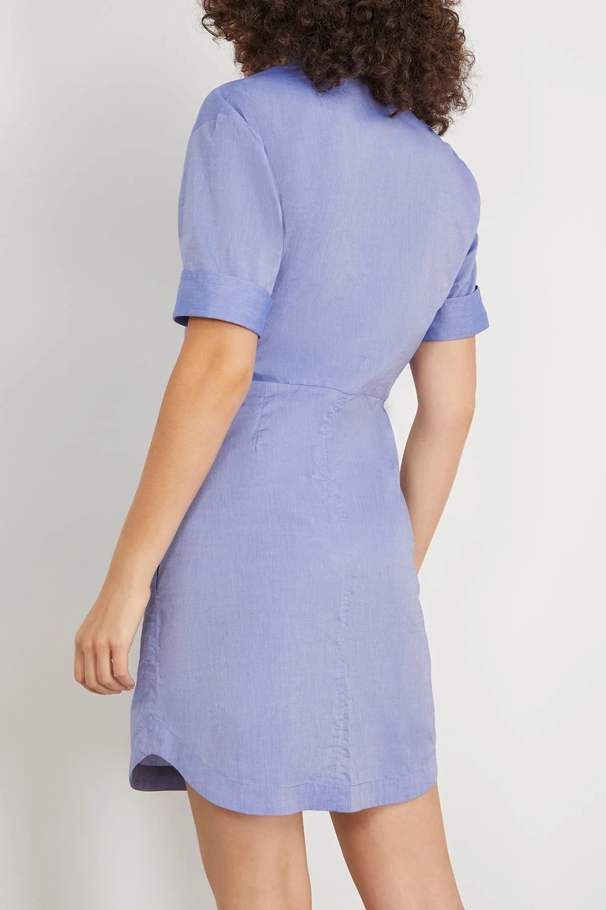 Satie Dress in Chambray