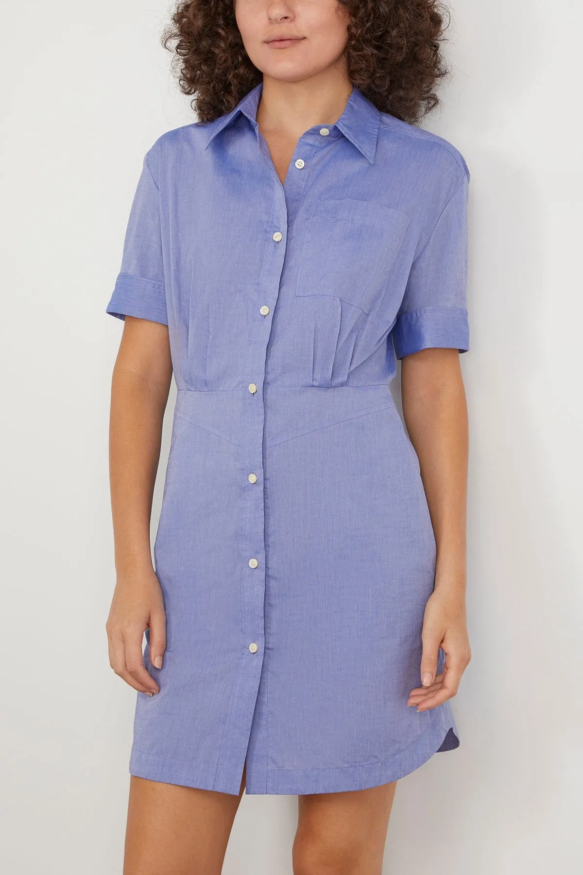 Satie Dress in Chambray