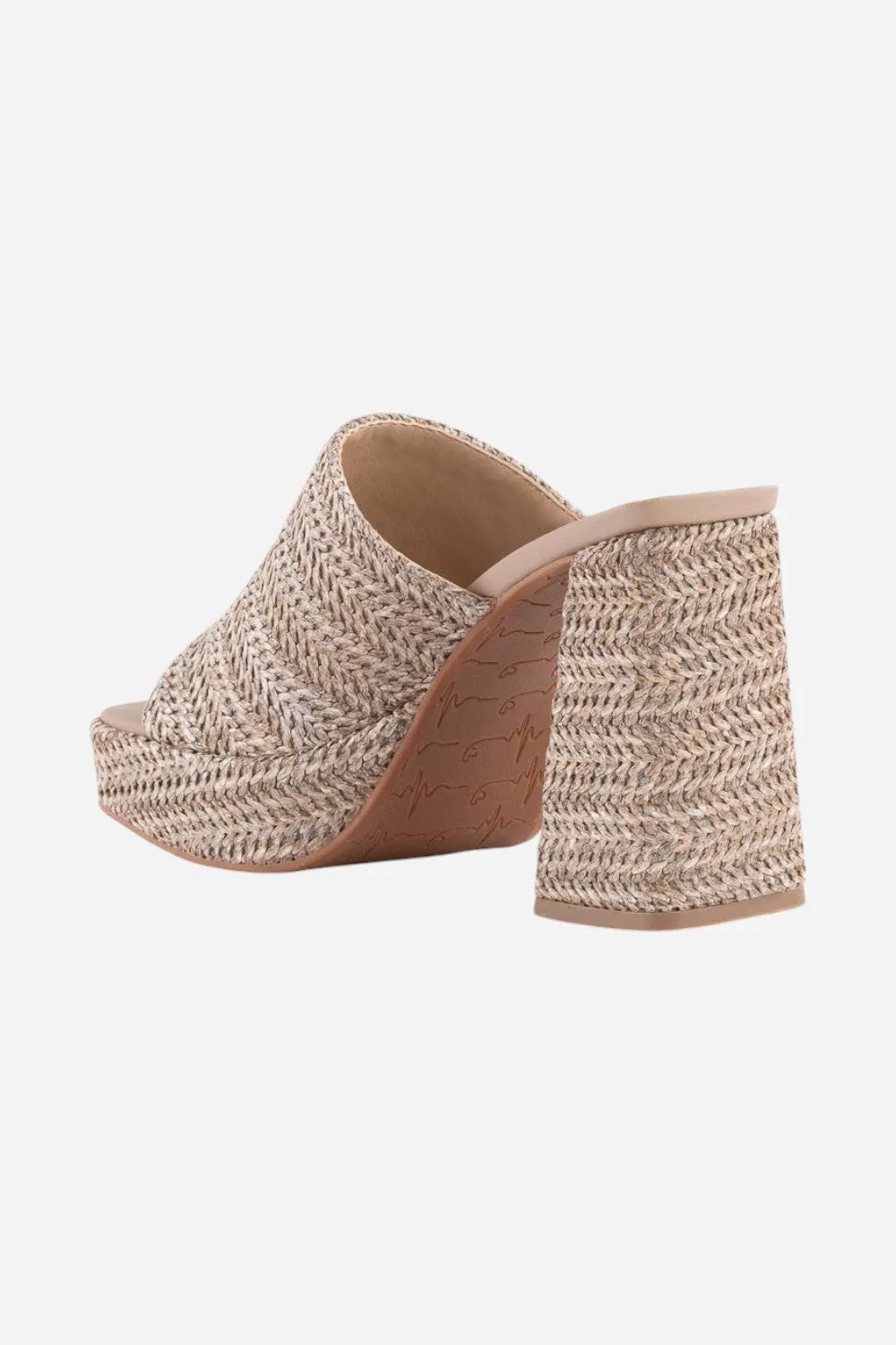 Seychelles We Found Love Sandals in Raffia Taupe